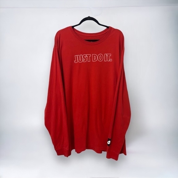 Nike, Just Do It, Long Sleeve T-Shirt, Size 4XL Tall - Picture 2 of 6